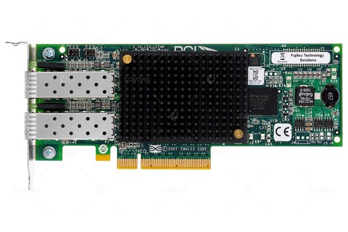 ADAPTATEUR SFP FC LPE12002 LP FUJITSU EMULEX LPE12002 DOUBLE PORT 8 Go profil bas - Photo 2/7