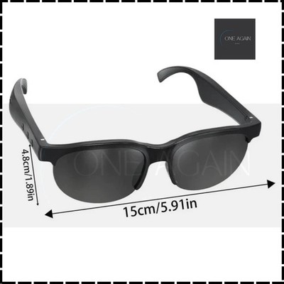 Sonnenbrille Bluetooth 5.4 Smart Audio Touch UV400 Anrufe Musik USB