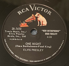 Elvis Presley RCA 20-7410 One Night/I Got Stung 78 RPM RARE! OLD STORE STO