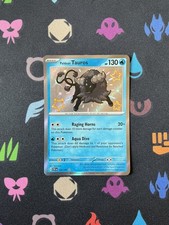 Paldean Tauros Holo Shiny Rare SV: Paldean Fates 120/091 NM