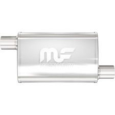 Magnaflow 11235 Oval Straight-through Muffler 2.25in Offsetoffset