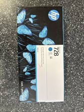Genuine HP 728 300ml Cyan Ink Cartridge F9K17A DesignJet T730 T830 MFP 2027