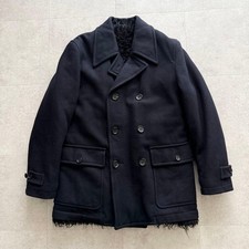Comme des Gar ons Homme Reversible Peacoat Boa Tan M Used