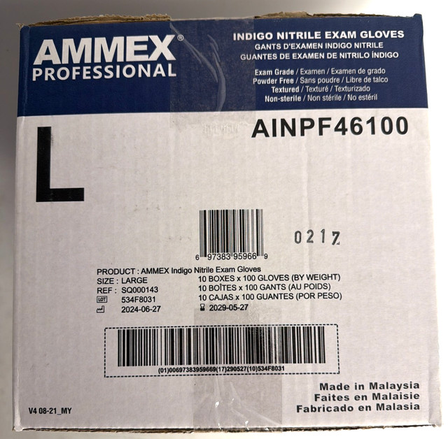 AMMEX Professional Nitrile Gloves