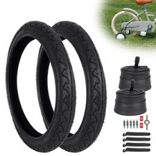 16 Inch Kids Bike Tires and 16X1.75/2.125 Inner Tubes, Rear 16x1.75 Stroller ...
