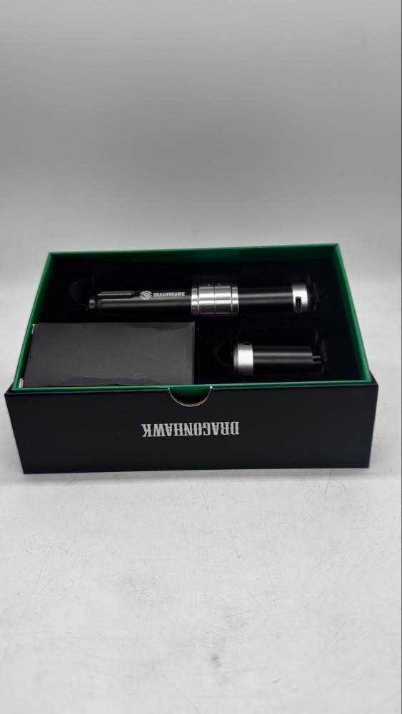 Dragonhawk Rotary Tattoo Pen Machine – Black/Silver (Packaged & Unused) image 3