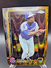 2025 Topps Gilded Collection - Hank Aaron Gold Wave Refractor 16/25 Braves HOF