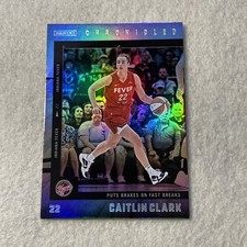 2025 Panini Chronicled Caitlin Clark HOLO FOIL # 44 Fever