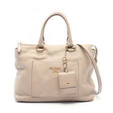 Prada VIT DAINO Leather Handbag