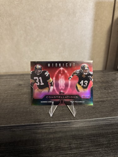 2024 Topps Midnight: Troy Polamalu & Donnie Shell Constellations ...