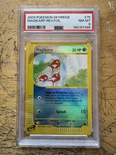 2003 POKEMON SKYRIDGE #75 MAGIKARP-REVERSE FOIL PSA 8 on eBay