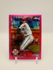 2023 Topps Chrome Baseball Zac Gallen Pink Refractor Arizona Diamondbacks #49