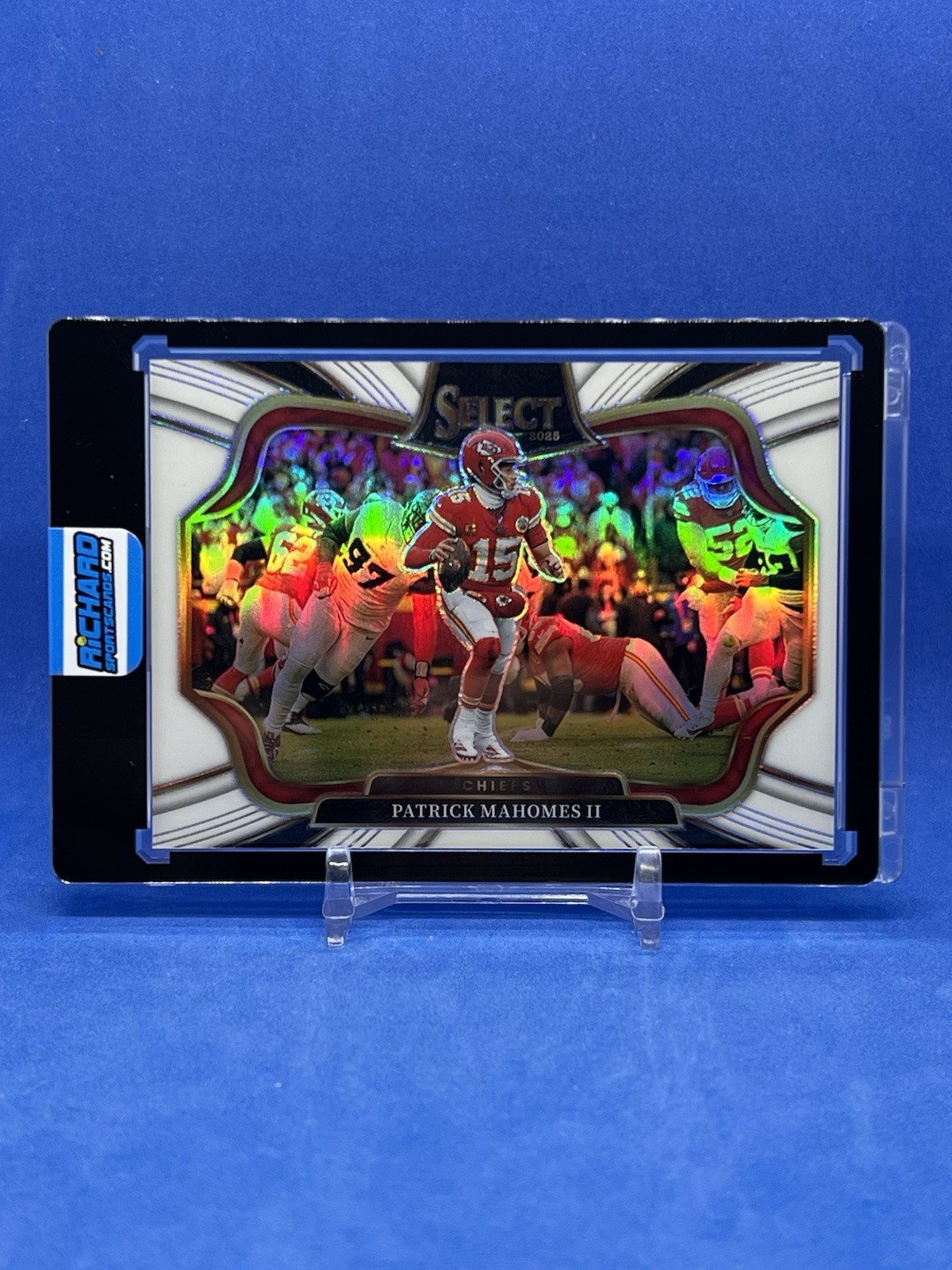 Patrick Mahomes II 2025 Panini Select Field Level White Prizm #11/35 KC Chiefs