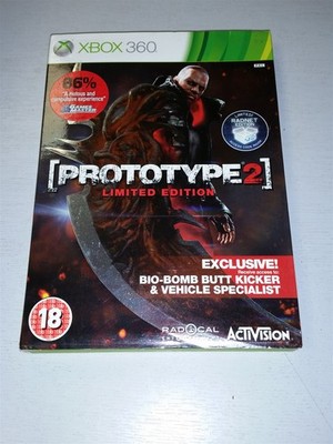 PROTOTYPE2 LIMITED EDITION 86% A RIOTOUS X-BOX 360 VIDEOSPIEL BOX 6
