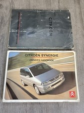 Citroen Synergie Owners Handbooks