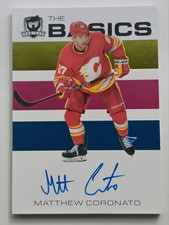 2023-24 UD The Cup The Basics Matthew Coronato Calgary Flames