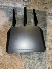 NETGEAR Nighthawk AC1900 Smart Wi-Fi Router R7000 Wireless Black Tested & Works