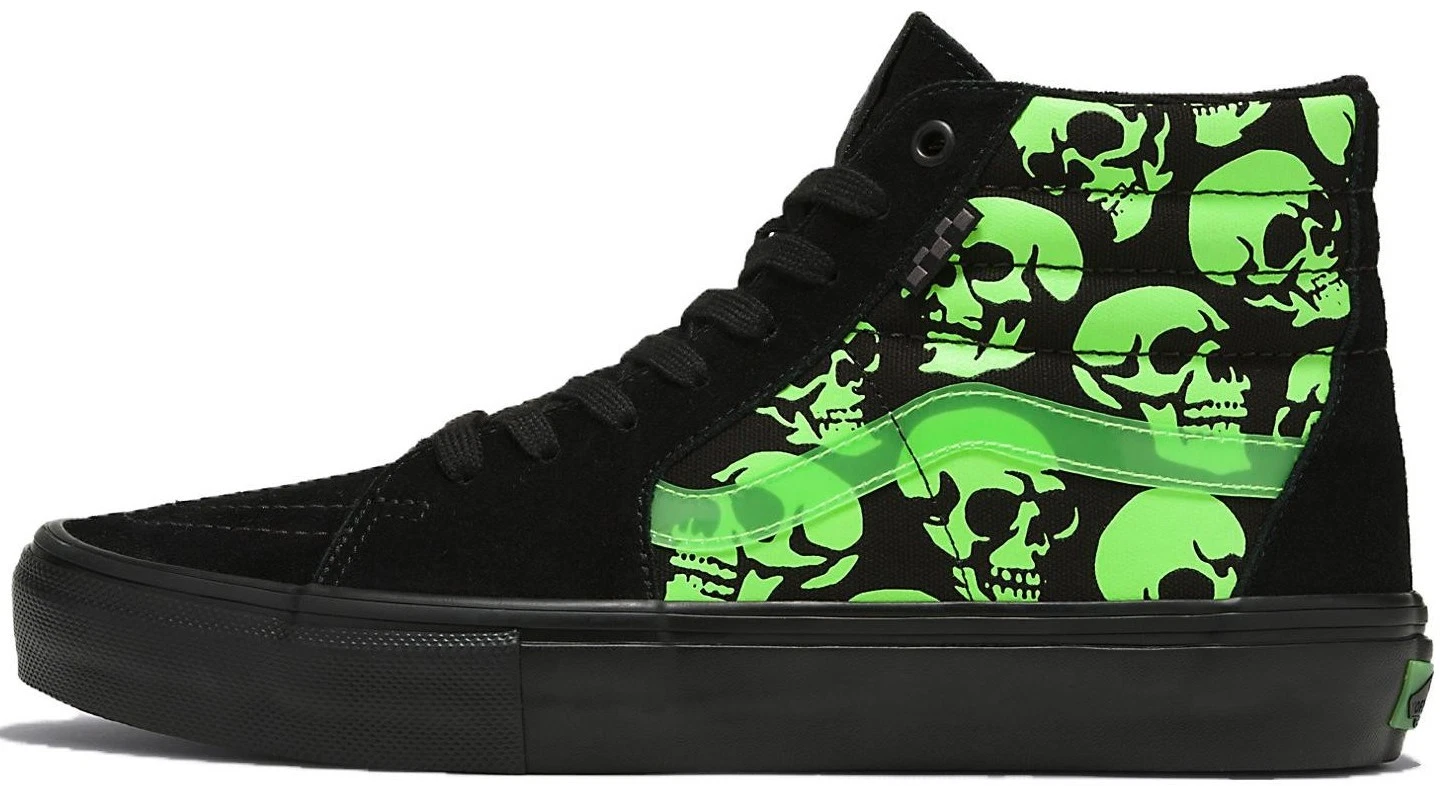 VANS Sk8-Hi Skull Tapestry Black/Bone for Sale 