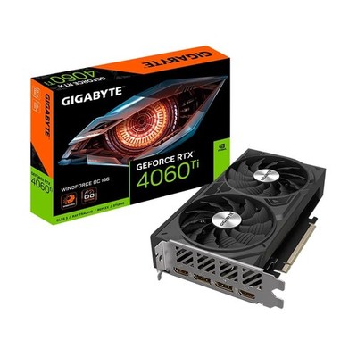 Gigabyte GeForce RTX 4060 Ti WINDFORCE OC 16GB (GV-N406TWF2OC-16GD)