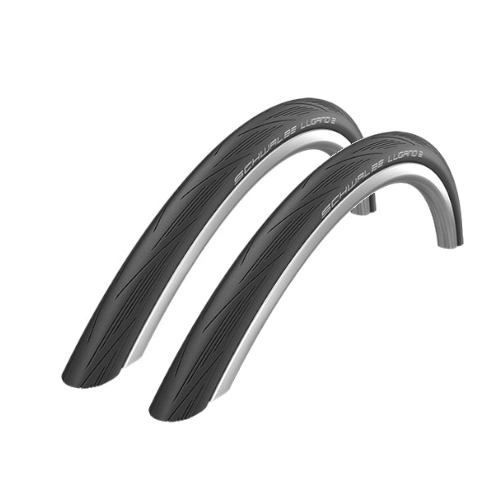 700c Bike Tyre Road Schwalbe Lugano 2 700x32c Pair Black