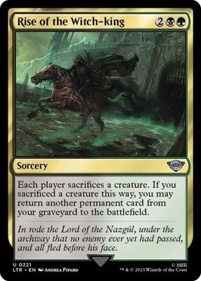 Rise of the Witch-King - NM Foil U : LoTR