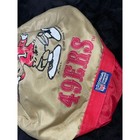 50s Vintage San Francisco 49ers Snoopy Drawstring Backpack Gold Red NFL Peanuts