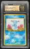 2000 Pokemon Neo Gold, Silver, to a New World Japanese #194 Wooper Common CGC 10