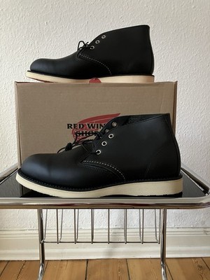 RED WING 3148 CHUKKA US10 EU43 Black Chrom Heritage NEW in BOX RARE Made In USA 
