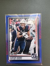2025 Panini Donruss - Hunter Henry 69 Press Proof Blue