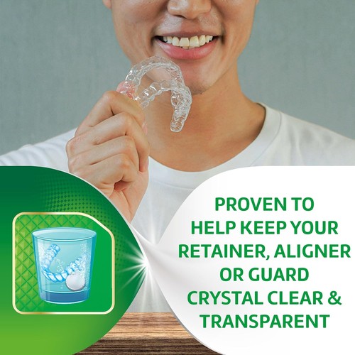 Polident 3 Minute Antibacterial Dental Appliance Cleanser Tablets, 60 Count - Picture 4 of 8