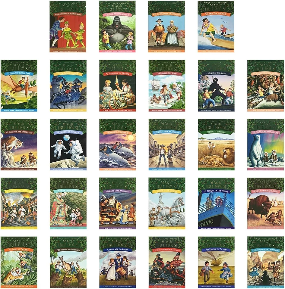 Magic Tree House 1–28 Box Set – Complete 28-Book Collection, Library Edition - Image 2 of 4