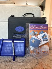 Creative Memories Scrapbook Tote Bag  Supplies Lot Photo Trimmer Stickers Ect