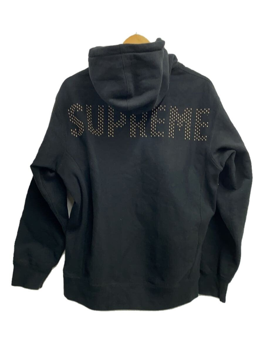 Supreme 18SS STUDDED HOODED SWEATSHIRT Hoodie M Cotton BLK | eBay