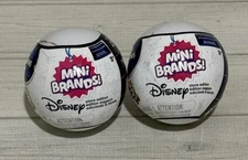 Mini Brands Disney Store Edition 5 Surprise Ball Lot Of 2 Pixar Marvel Star Wars