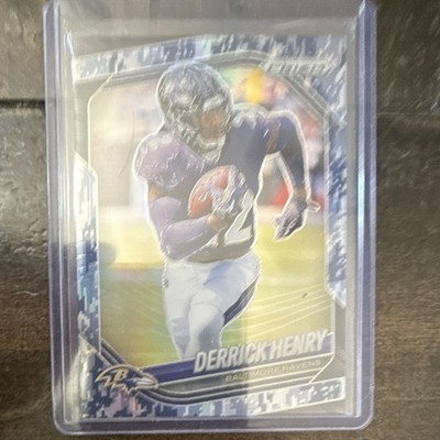 Panini 2025 Prizm Derrick Henry #168 Baltimore Ravens Parallel 18/25 camo