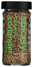 Organic Coriander Seeds By Spicely 0.7 Oz