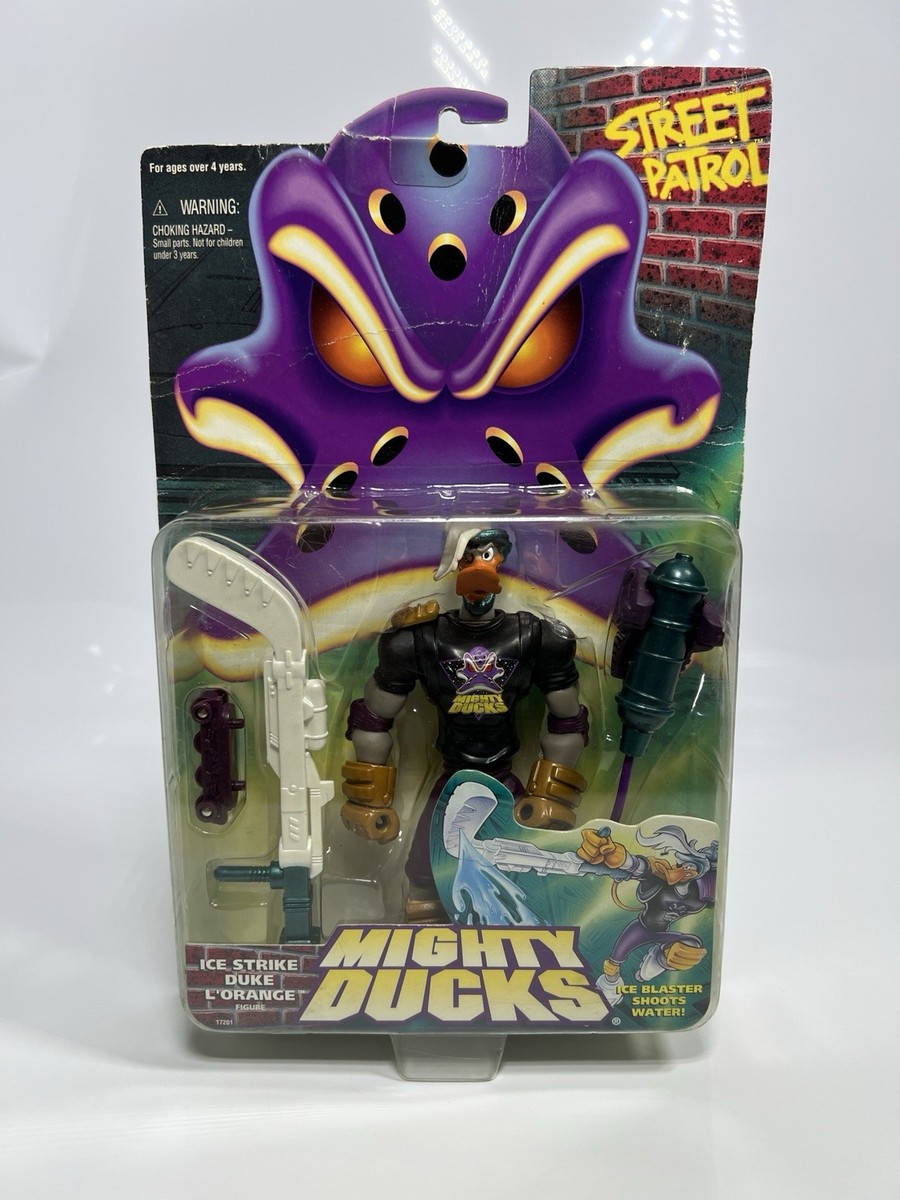 NEW Mighty Ducks Street Patrol Ice Strike Duke L'Orange Figure