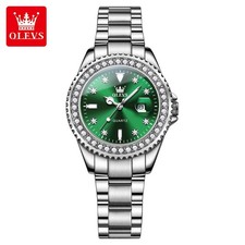 Ladies, diamond-set, quartz watch, simple, niche, temperament, luxury