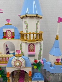 LEGO Cinderella's Romantic Castle 41055 DISNEY PRINCESS 100% Complete NO FIGURES