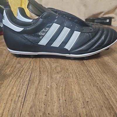 Adidas Copa Mundial FG Mens Leather Soccer Cleats Size 10.5 Black White 015110