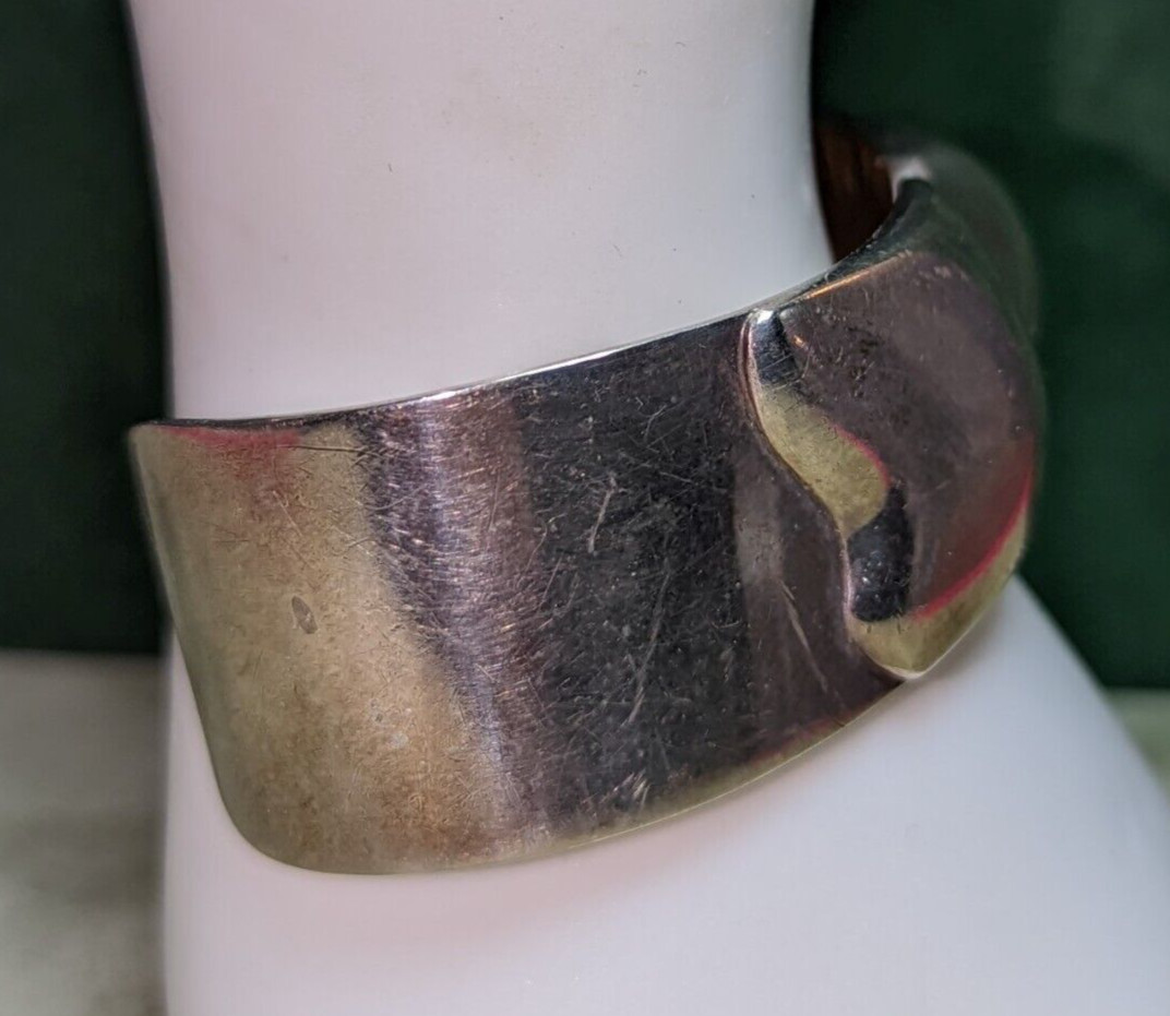 MUNIR  Solid STERLING SILVER Unique Style Cuff Br… - image 11