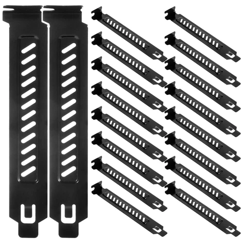  20 PCS Blanking Plate Shell Heat Dissipation Dustproof Cover Small Pci Slot