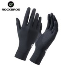 ROCKBROS Gloves Summer UPF50+ Cycling Gloves Fishing Gloves Sunscreen Anti-UV