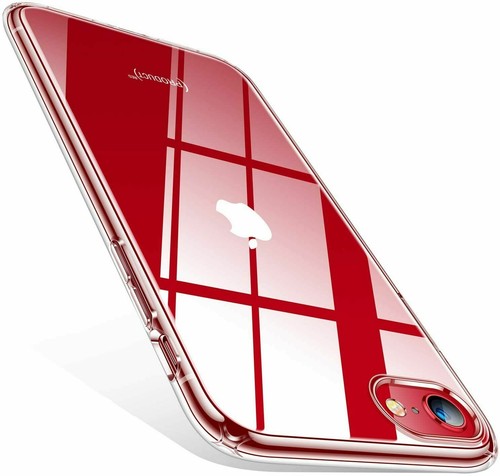 Clear Black Gel Case For iPhone XR 6 7 8 11 XS 12 MAX Clear Gel Soft Phone Cover - Picture 6 of 7
