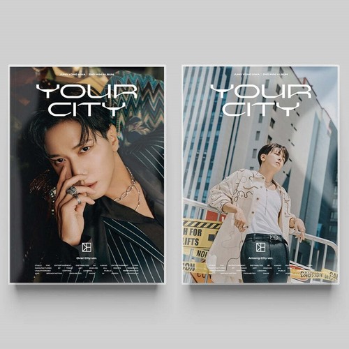 JUNG YONGHWA CNBLUE 2nd Mini Album YOUR CITY 2Ver SET CD+P.Book+P.Card+B.Mark - 第 1/10 張圖片