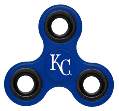 Kansas City Royals 3 Way Diztracto MLB Logo'd Fidget Spinner-z 