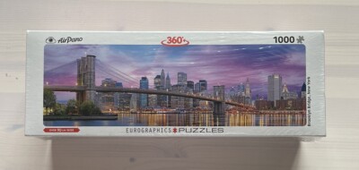Eurographics 360 Puzzle Brooklyn Bridge New York 1000 Teile Air Pano EG60105301