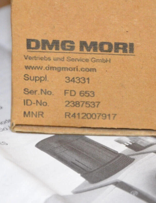 DMG MORI R412007917 Wegeventil AS3 ID: 2387537 NEU OVP | eBay 