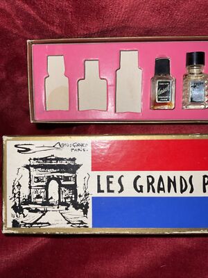 Les Grands Parfums de France ミニ香水5本セット Vintage Mini perfume Bottles Set Les Grands Parfum France | eBay