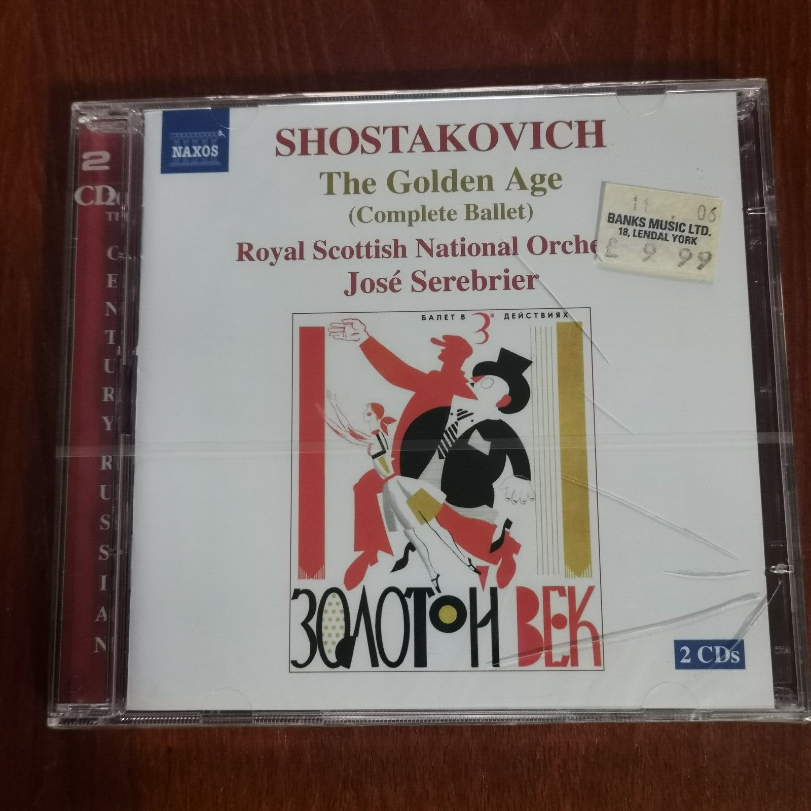 Shostakovich: The Golden Age by José Serebrier (CD, 2006) NEW & SEALED